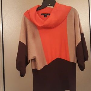 Color block sweater